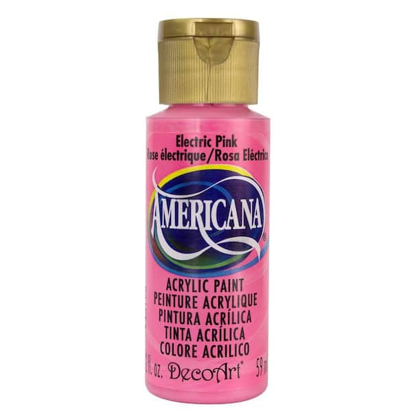 DecoArt Americana 2 oz. Electric Pink Acrylic Paint