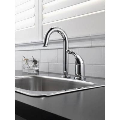 Classic Single-Handle Bar Faucet in Chrome