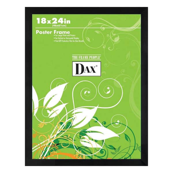 DAX 18 by 24 Inch Black Wood Wall Frame #2860W2X 
