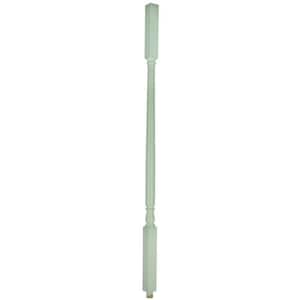 Stair Parts 34 in. x 1-1/4 in. 5141 Primed Square Top Wood Baluster for Stair Remodel