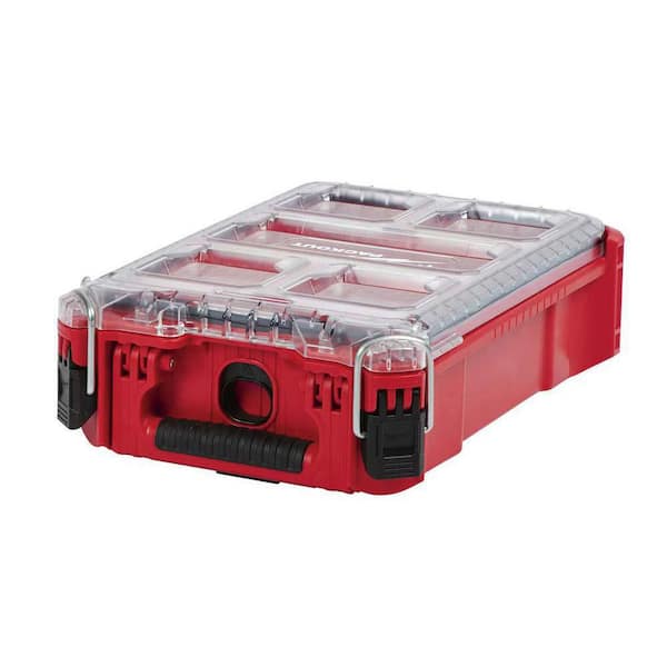 Collection Storage Box / 48 Compartment Box / Red Collection Box