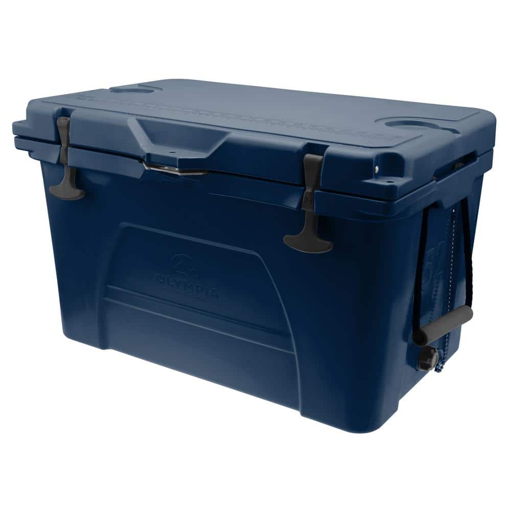 OLYMPIA High Performance Blue 52 QT. Portable Chest Cooler