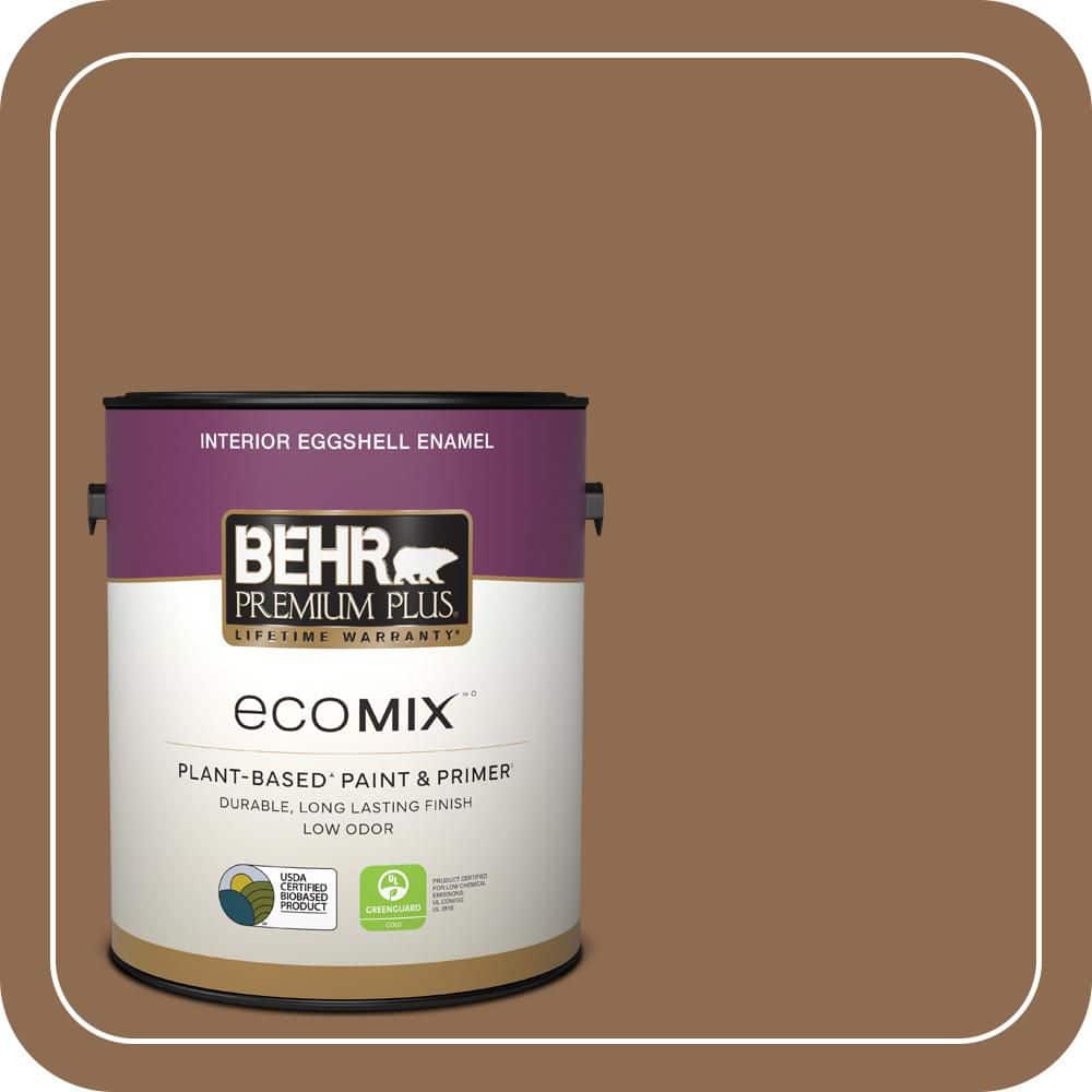 1 gal. #N250-6 Split Rail Eggshell Enamel EcoMix Plant-Based Interior Paint & Primer price history on PriceWatchPro