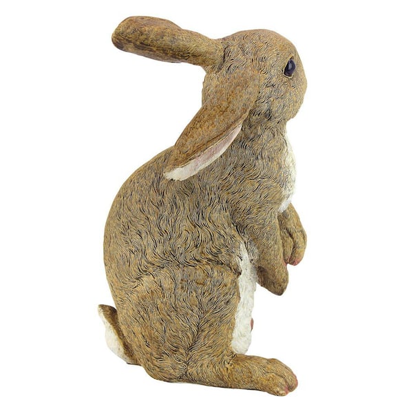 Design Toscano 11.5 in. H Hopper the Bunny Standing Garden Rabbit 