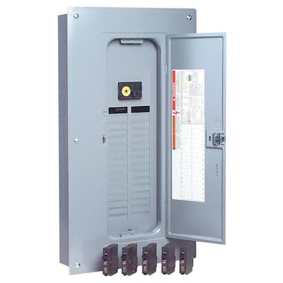 Square D QO 100 Amp 20-Space 20-Circuit Outdoor Main Breaker Load ...