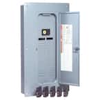 QO 100 Amp 32-Space 32-Circuit Indoor Main Breaker Plug-On Neutral Load Center with Cover Value Pack