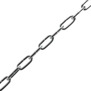 #2 x 1 ft. Zinc Plated Straight Link Chain