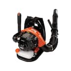 158 MPH 375 CFM 25.4 cc Gas 2-Stroke Low Noise Backpack Leaf Blower with Hip Throttle