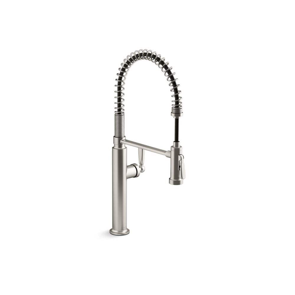 Edalyn By Studio McGee Single Handle Pull Down Sprayer Kitchen Faucet with Sprayhead in Vibrant Stainless price history on PriceWatchPro