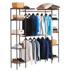 ClosetMaid ShelfTrack 16.75 in. D x 48 in. W x 80 in. H White Wire ...