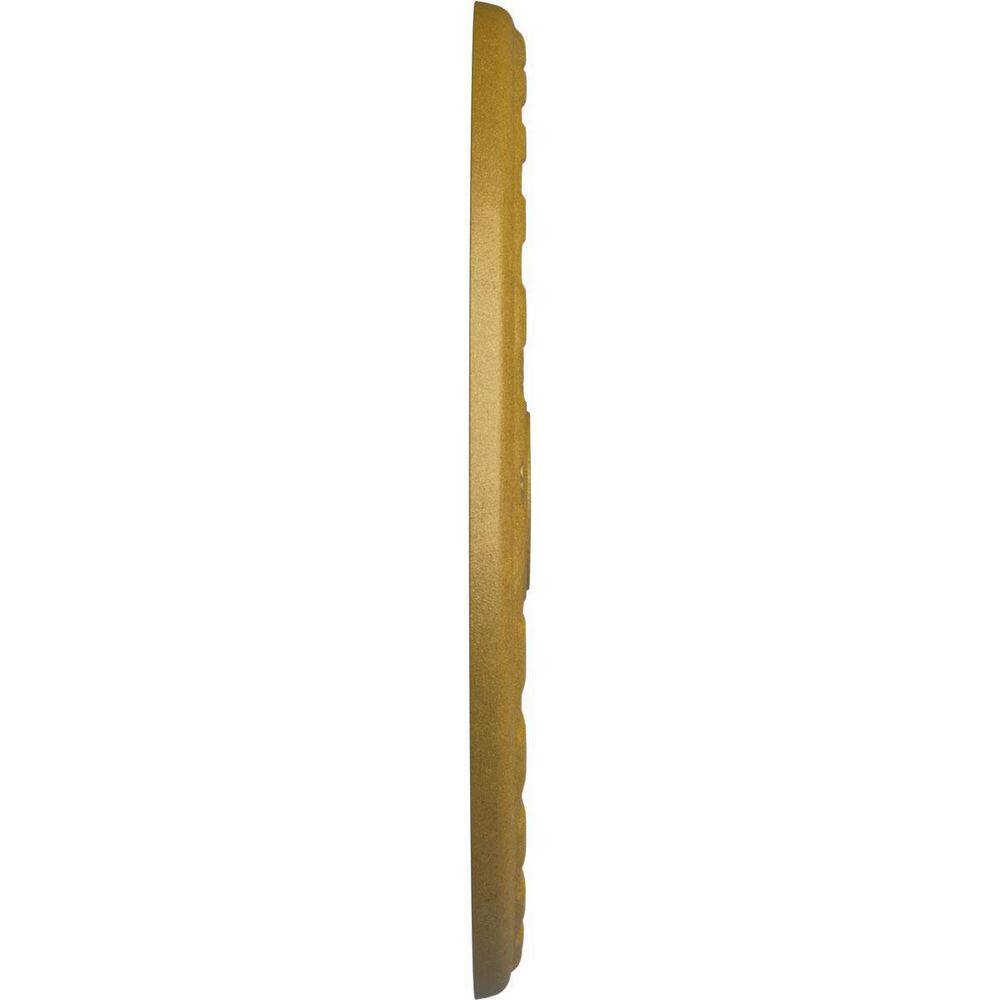 Pharaohs Gold 31.5" Polyurethane Ceiling Medallion