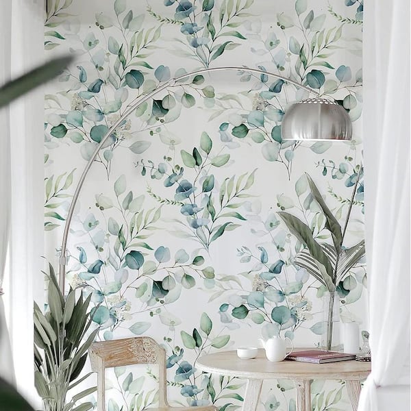 Flora Collection Purple Cherry Blossom Matte Finish Non-Pasted