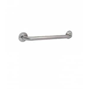 12 in. x 1 in. Wall Mounted Towel Bar Chrome Stainless Steel