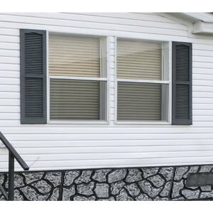 30 in. x 40 in. Mobile Home Single Hung Aluminum Window - Silver