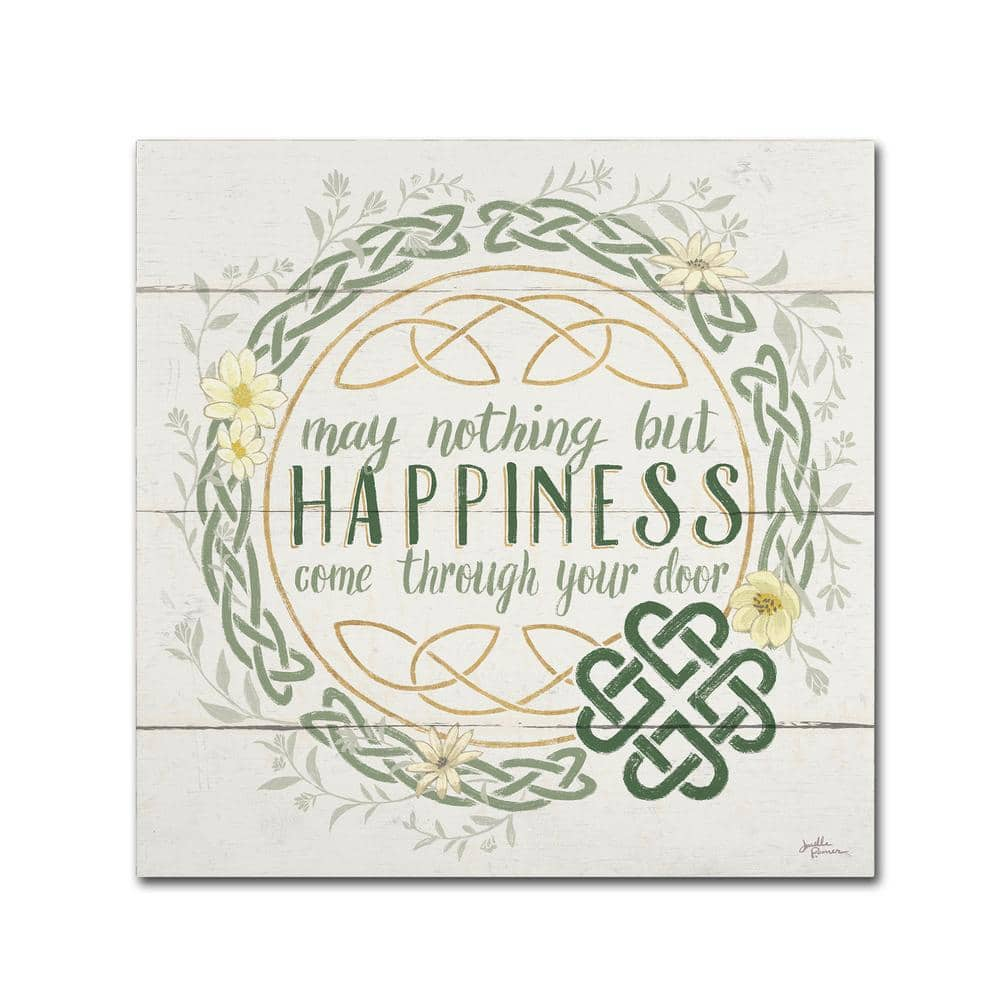 Irish Blessing Wall Décor - Watercolor Greenery Keepsake –