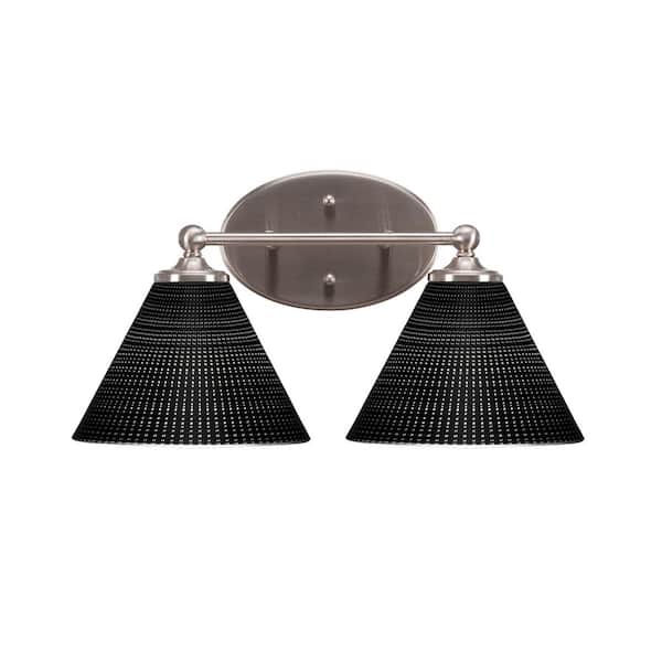 Unbranded Royale 8.25 in. 1-Light Brushed Nickel Vanity Light