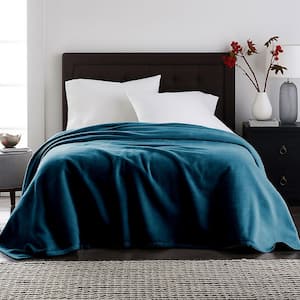 Nautica Ultra Plush Gray Solid Twin Woven Blanket USHSEE1106040 - The Home  Depot