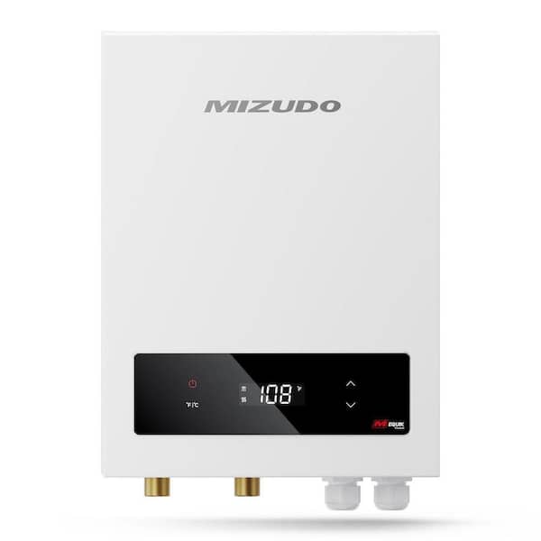 MIZUDO EQUIK Classic 27 kW 4.4 GPM 240-Volt Touch Screen Residential Electric Tankless Water Heater
