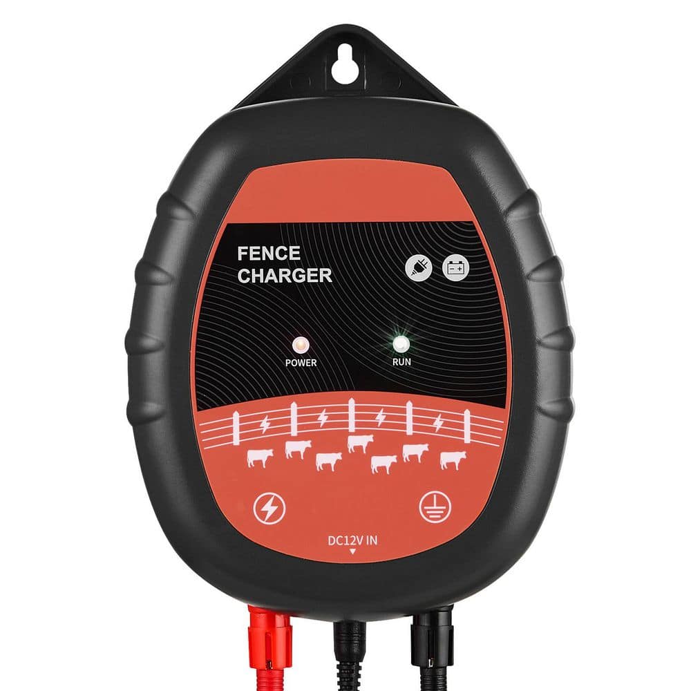 Electric Fence Charger, 10kV 1J AC/DC Energizer with LED, 1.86-Mile Range, Protects Livestock & Poultry from Wildlife price history on PriceWatchPro