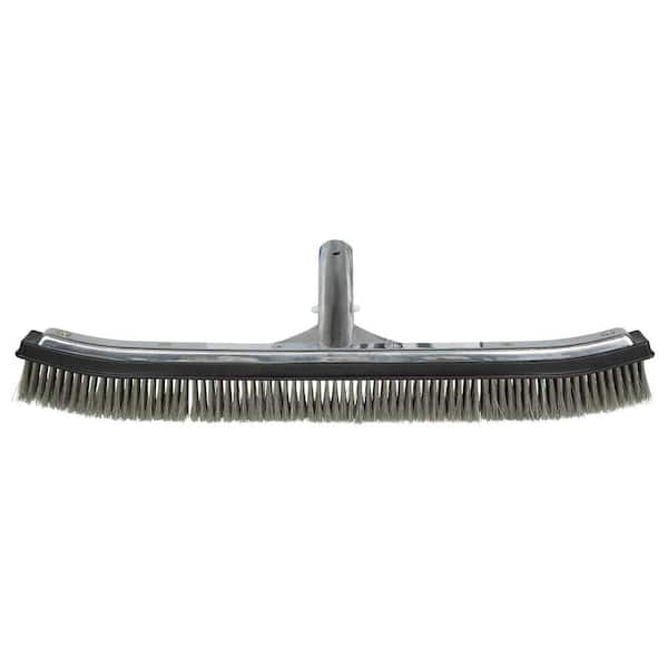 18 in. Premier Aluminum Back Algae Swimming Pool Brush