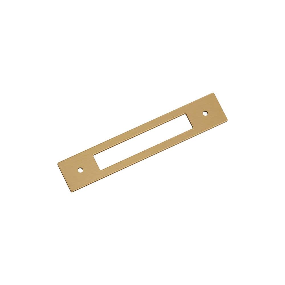Medora 5-1/16 in. Center-to-Center Rectangle Champagne Bronze Pull Cabinet Backplate price history on PriceWatchPro