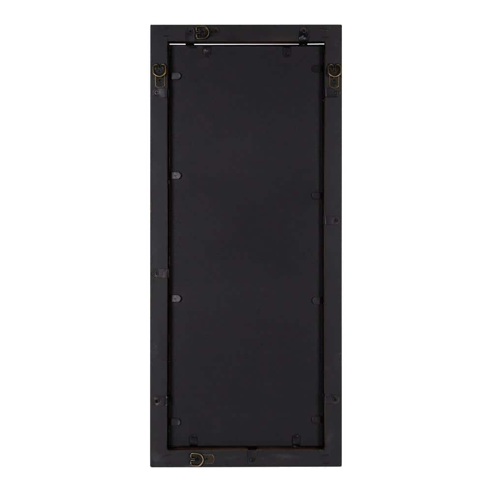 Countryside Chateau Rustic Brown Full-Length Wood Mirror