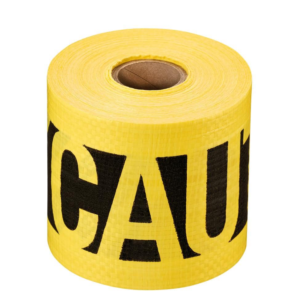 Empire 3 in. x 100 ft. Reinforced Caution Tape 76-0101 - The