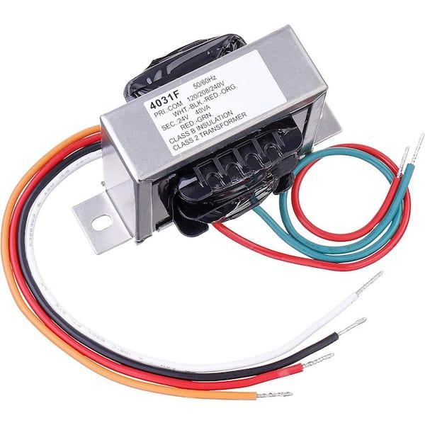 24V Control Transformer 40VA Multi Tap Primary 120 208 240V Secondary 24V HVAC Furnace Replacement