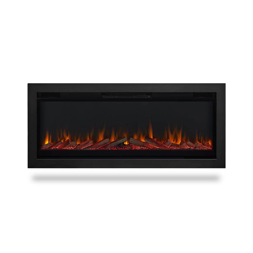 Real Flame 49" Wall-Mount or Recessed Electric Fireplace Insert