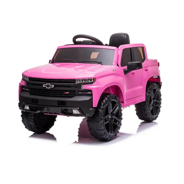 Garvee 12-Volt Kids Ride on Truck, Electric Ride on Car, Electric Vehicle for Kids/Toddlers with Remote Control, LED Light Pink