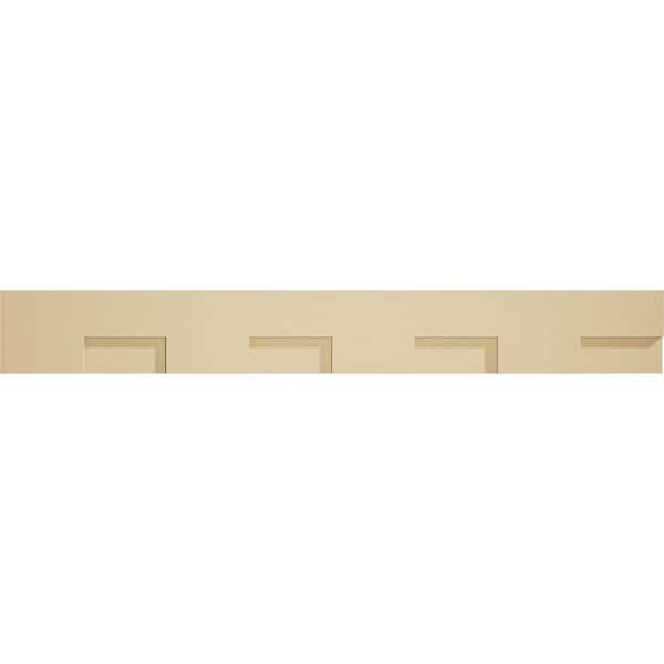 1 in. D x 6 in. W x 48 in. L Primed Polyurethane Panel Moulding