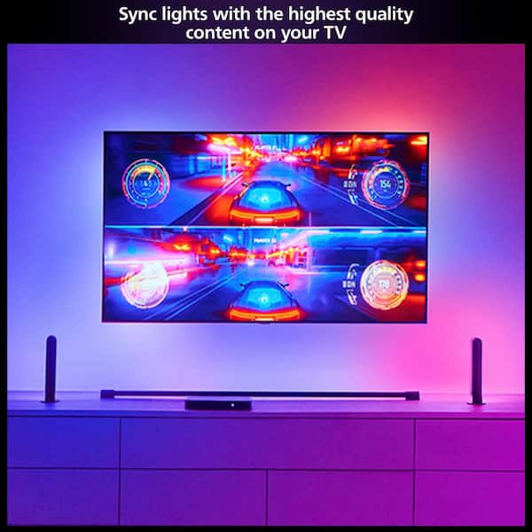 蛍光灯・電球 PHILIPS hue Sync box Philips Hue Play HDMI Sync Box 8K 579755 - The Home Depot