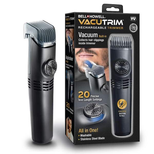 Bell + Powerful Vacuum Hair Suction Rechargeable Professional Shaver Razor 8760 - The Home Depot