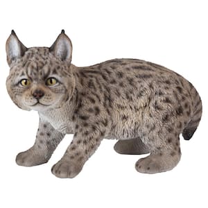 Lynx Kitten Garden Statue