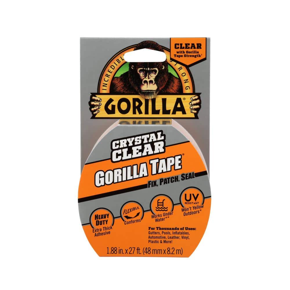 1.88 in. x 9 yds. Crystal Clear Tape (2-Pack)