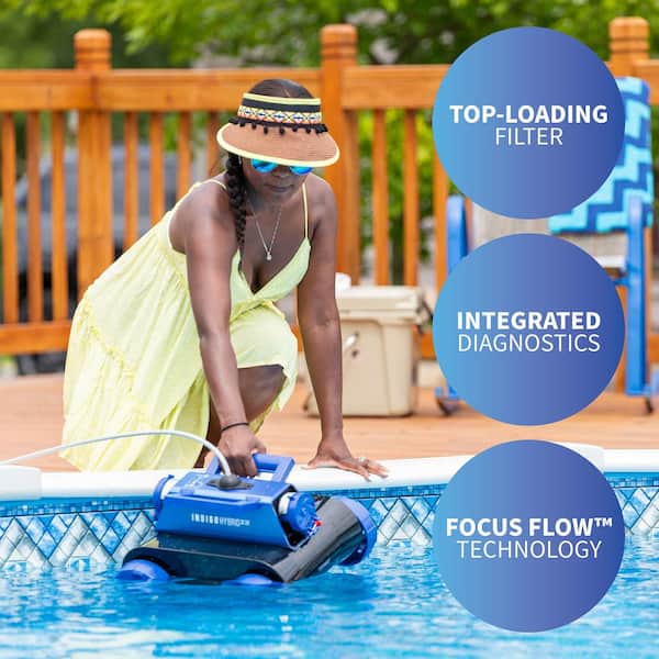 Blue Wave Indigo Hybrid X-5 Robotic Pool Vacuum NE9864 - The Home