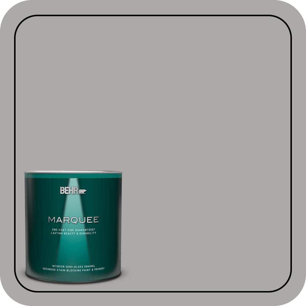 1 qt. #PPU18-14 Cathedral Gray One-Coat Hide Semi-Gloss Enamel Interior Paint & Primer price history on PriceWatchPro