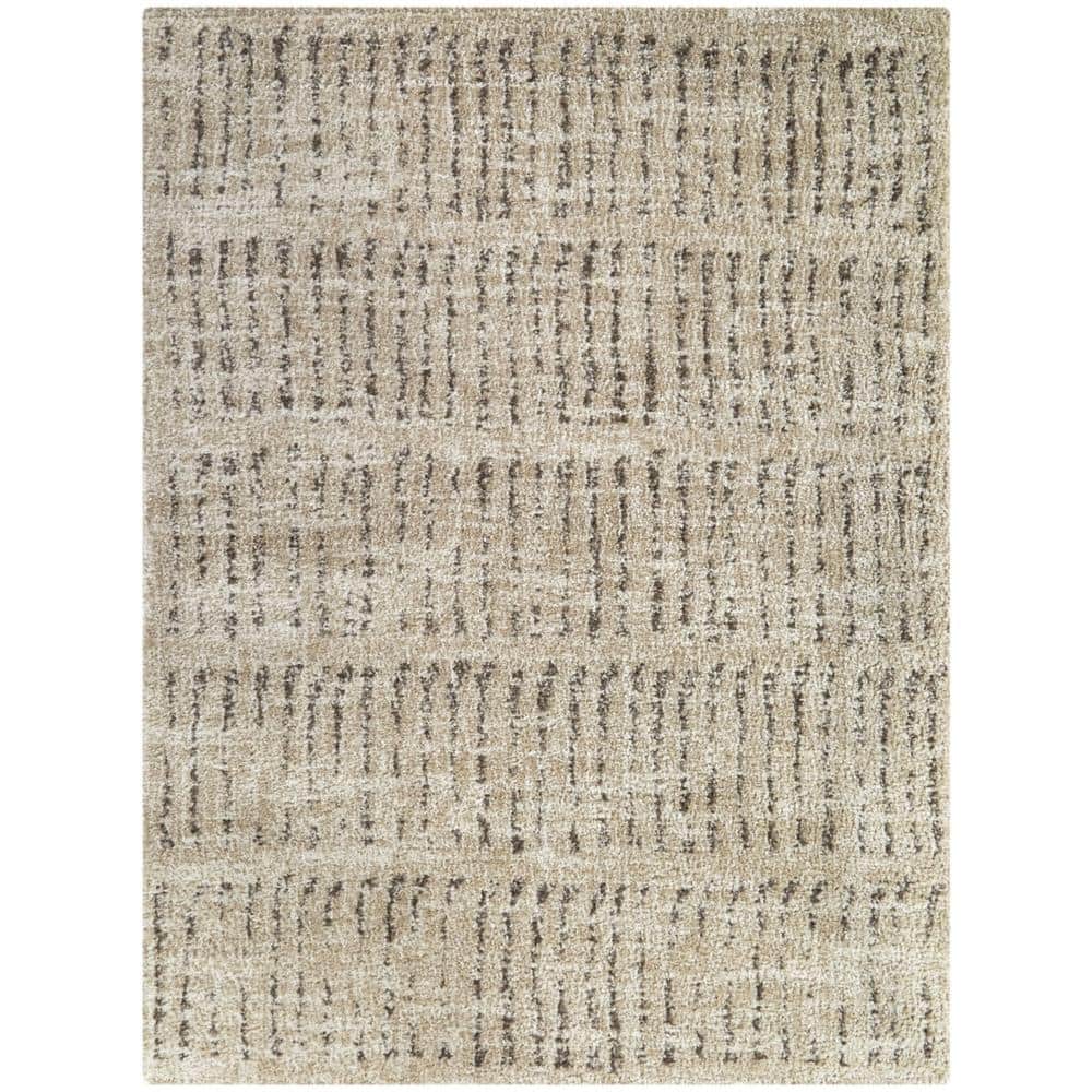 Hodder Beige 8 ft. x 10 ft. Stripe Area Rug price history on PriceWatchPro