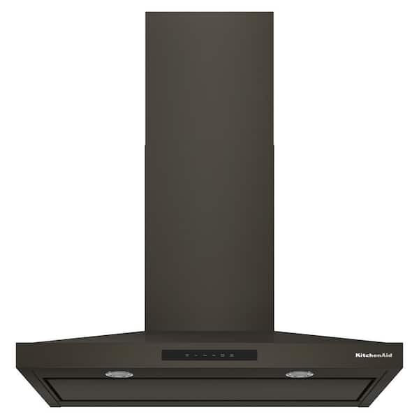36 in. Wall Mount in Black Ore with 4-Speed Canopy Hood