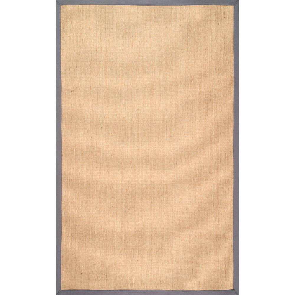 Gray 14x10 Rug nuLOOM Orsay Casual Sisal Light Gray 10 ft. x 14 ft. Area Rug ZHSS01I ...