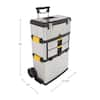 Stalwart Massive & Mobile 3-part Stainless Steel Tool Box