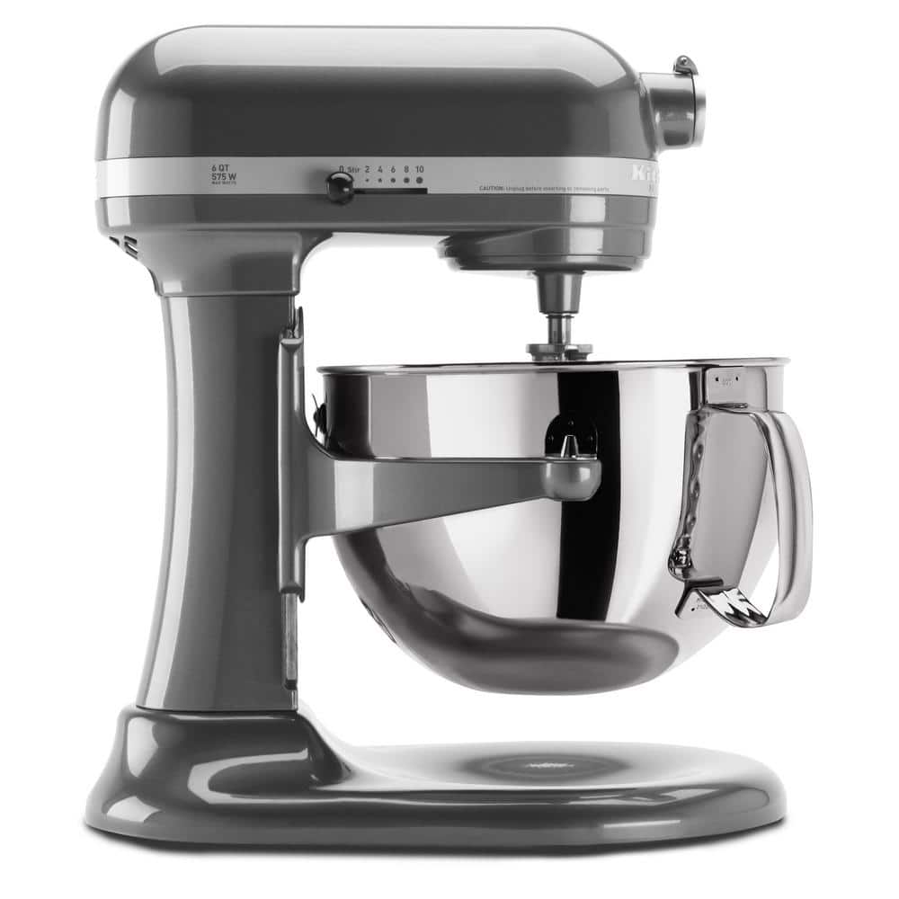 KitchenAid Professional 600 Series 6 Qt. 10-Speed Cobalt Blue Stand Mixer  with Flat Beater, Wire Whip and Dough Hook Attachments KP26M1XBU - The Home  Depot