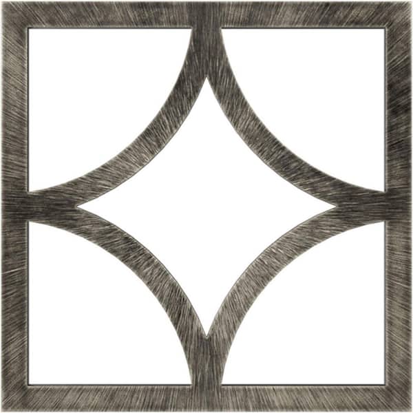 0.75 in. x 26 in. x 26 in PVC Medallion Moulding
