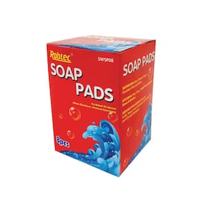 Heavy-Duty Steel Wool Soap Pads (8-Pack)
