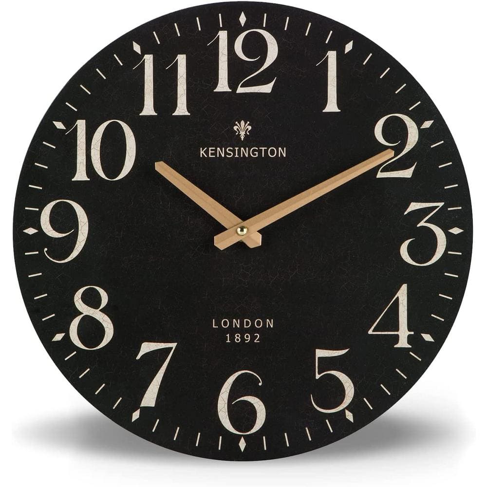 Farmhouse Black Wall Clock
