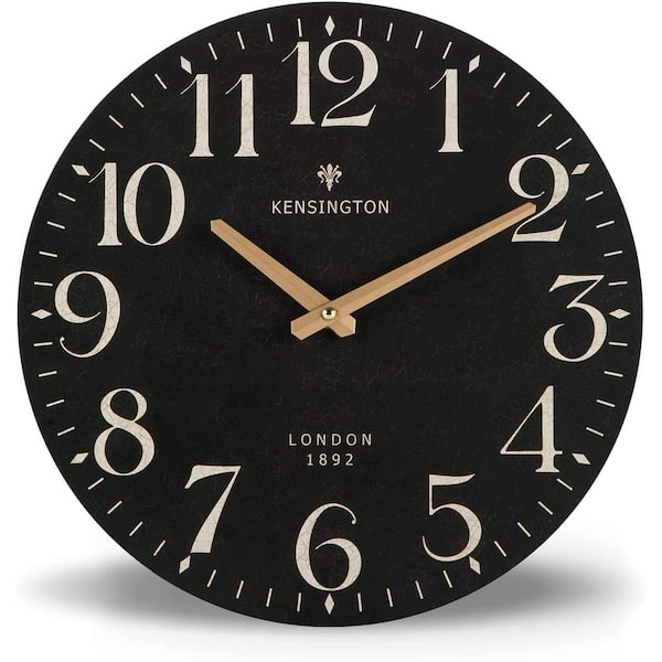 Cubilan Farmhouse Black Wall Clock