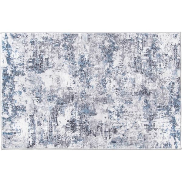 Home Decorators Collection Adare Blue 2 ft. x 3 ft. Area Rug