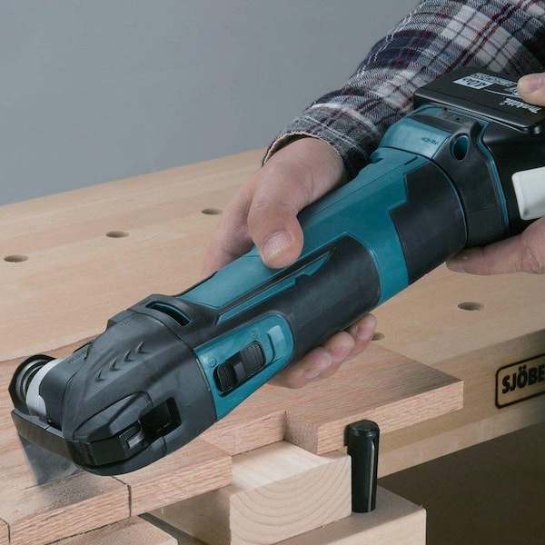 Cordless Oscillating Tool Compatible with Makita Battery, Brushless-Motor  Tool with Auxiliary Handle, Oscillating Multi-Tool for Scraping