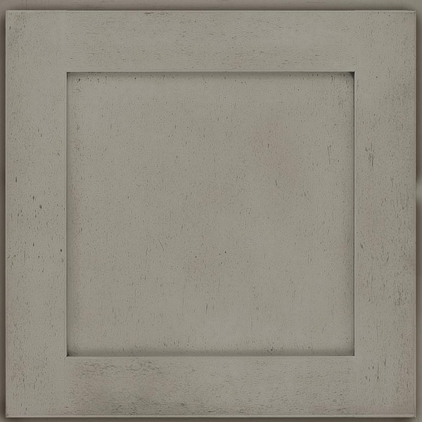 KraftMaid 14-5/8 in. x 14-5/8 in. Cabinet Door Sample in Weathered River Rock