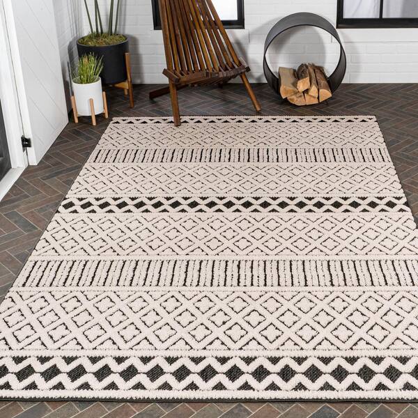 Retro Bath Mat, Bauhaus Abstract Shapes Mid Century Modern
